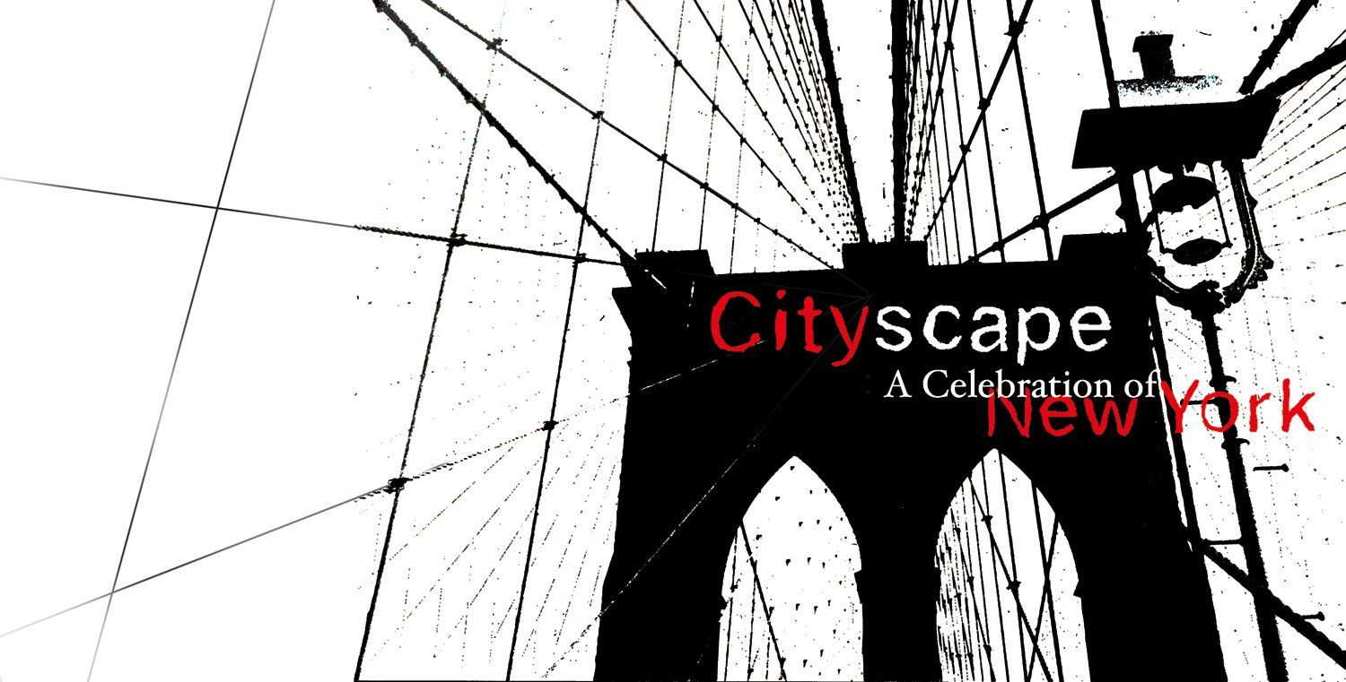 Digital artwork Brooklyn bridge