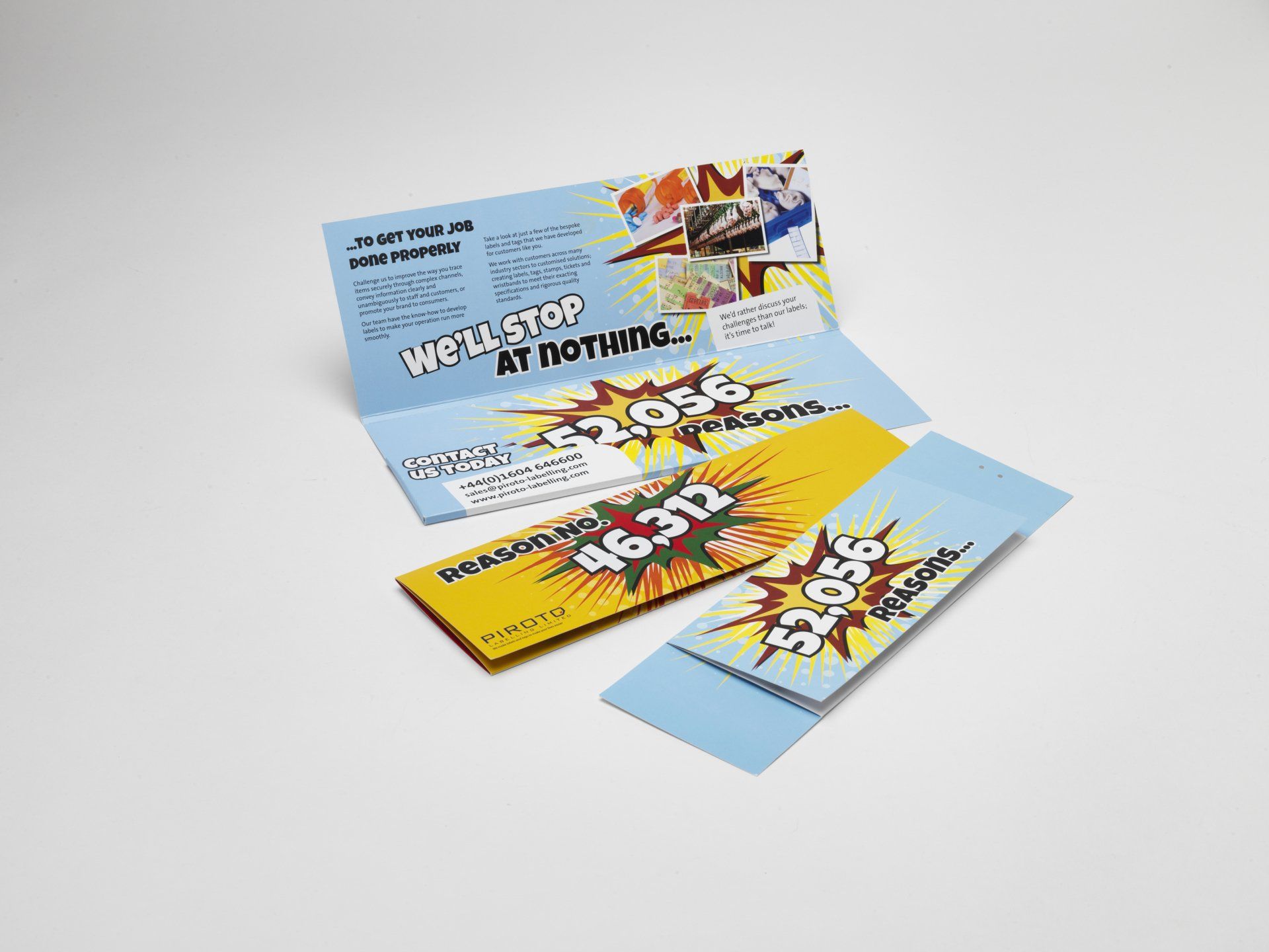 Piroto labelling direct mail