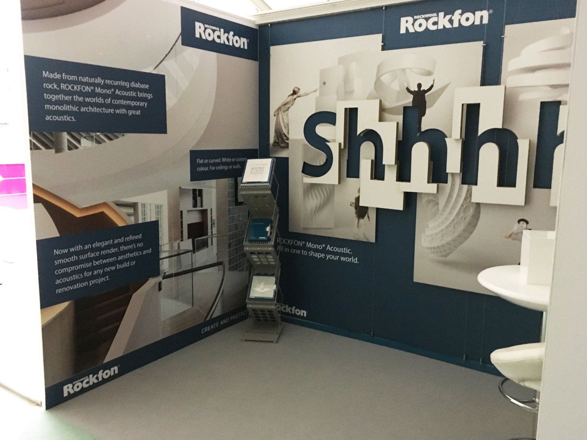 Rockfon Design week stand