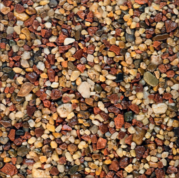 Sienna colour blend for resin driveways.