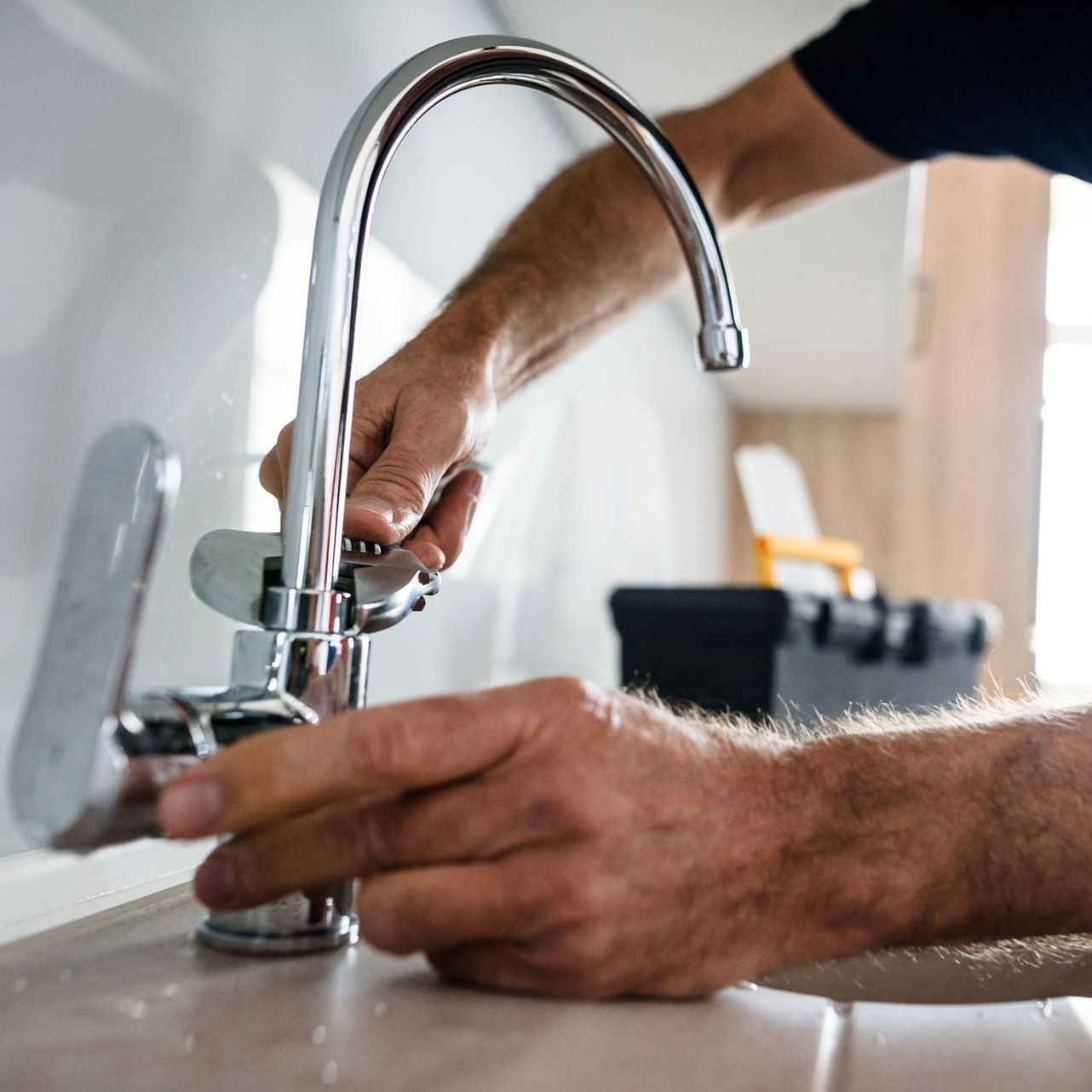 Photo of a happy resident