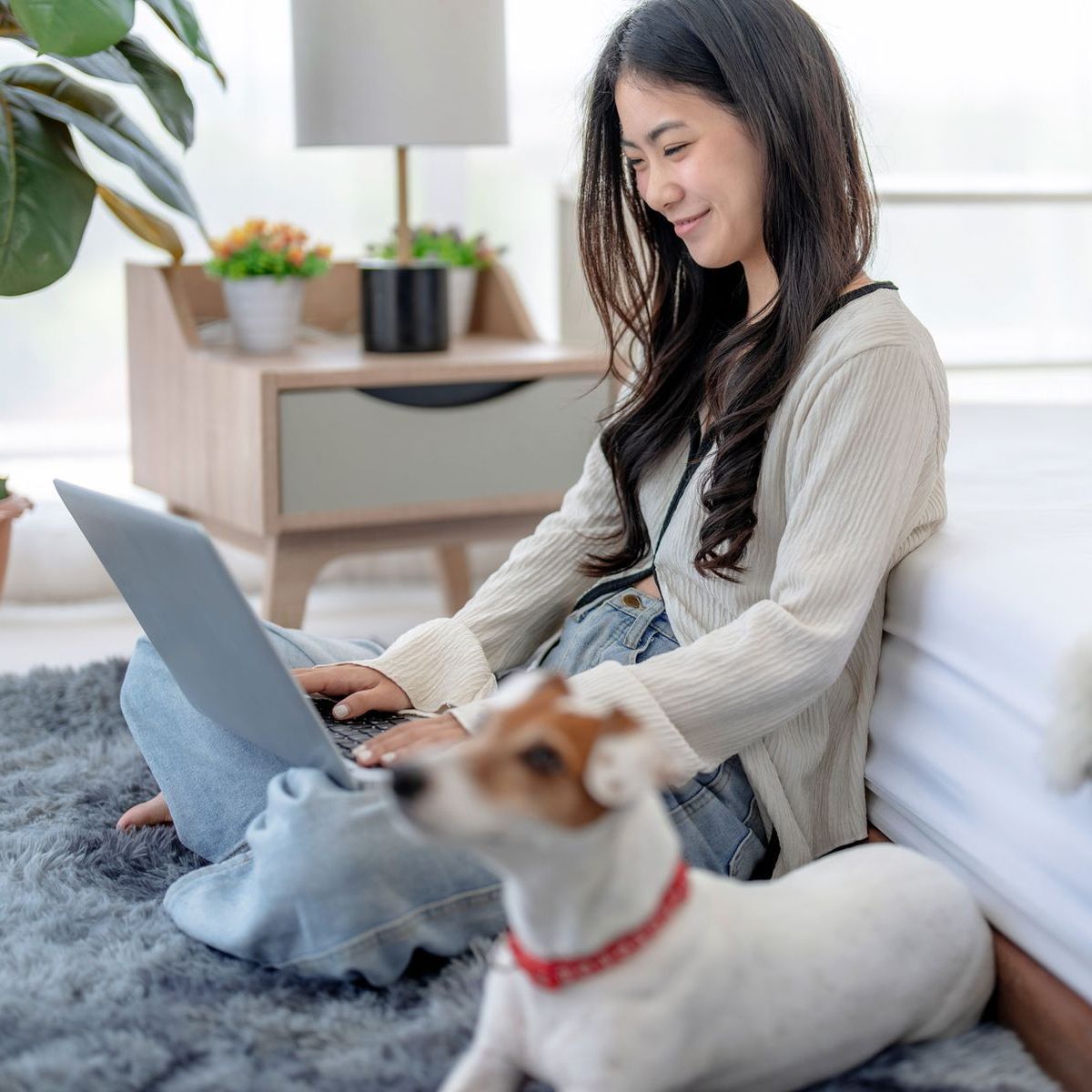 Photo of a modern desk