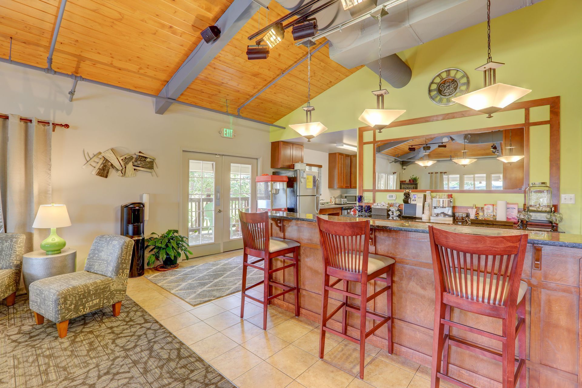 interior photo of a modern bathroom sink