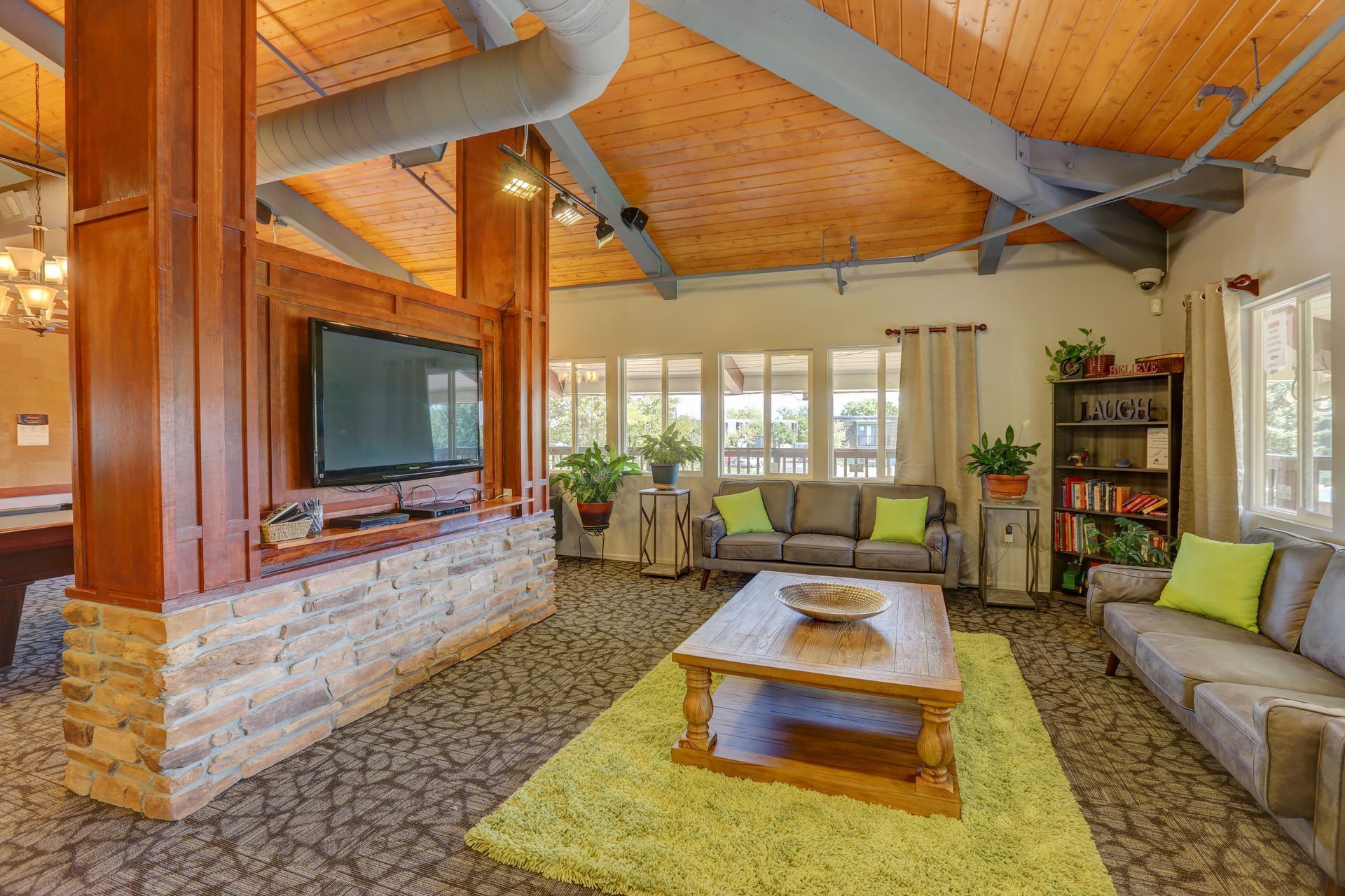 Interior photo of a modern living room