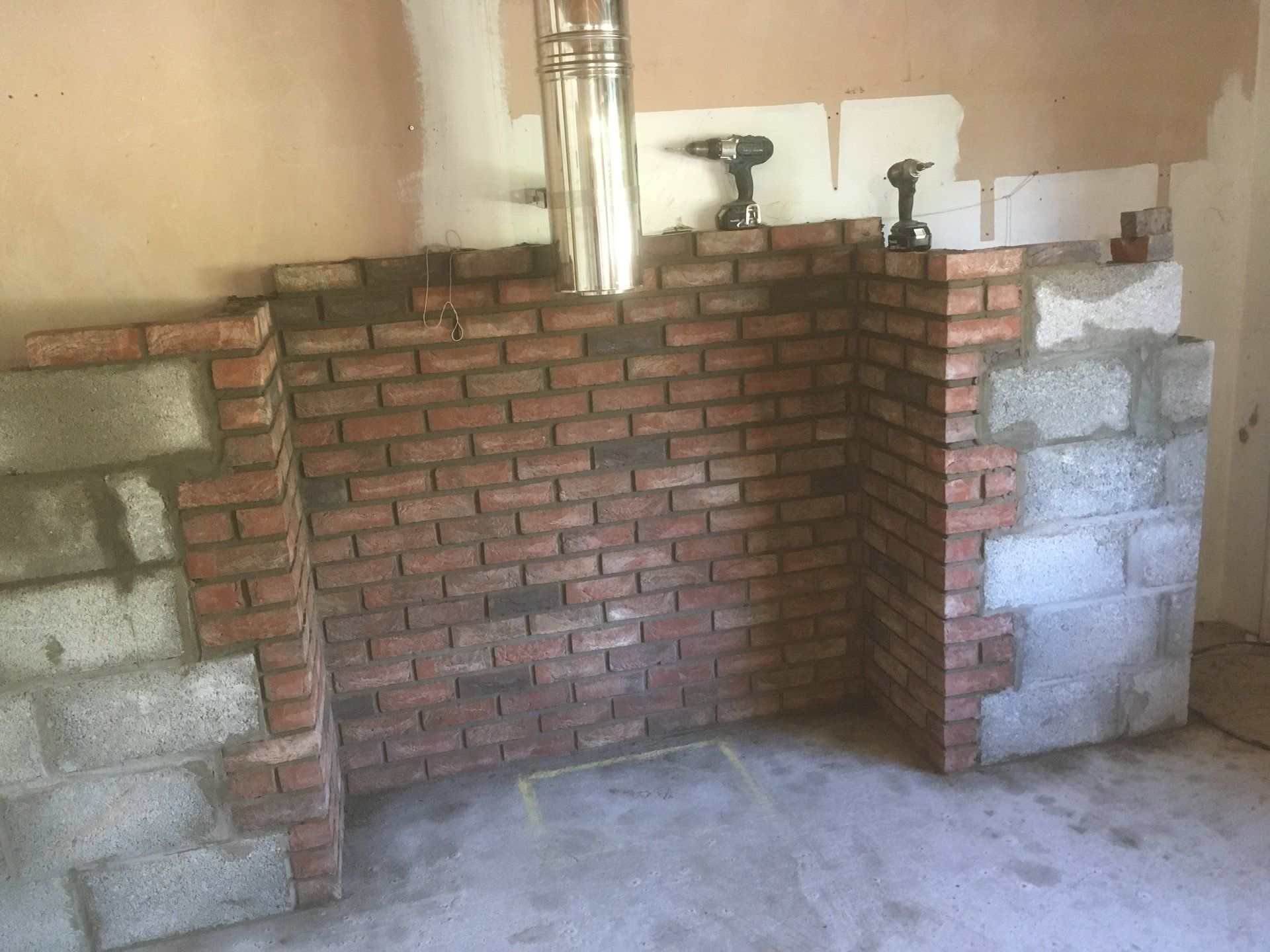 fireplace construction