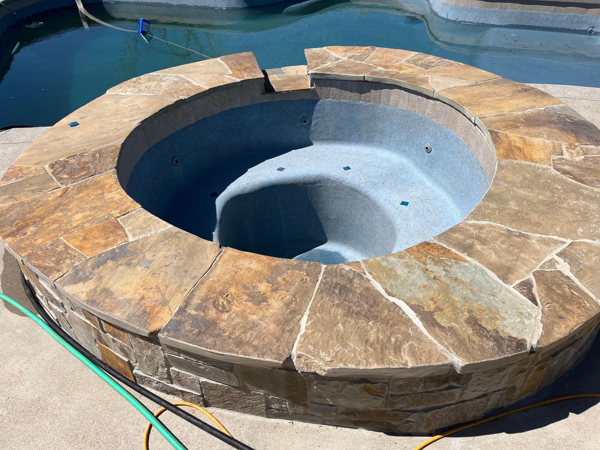 custom built hot tub