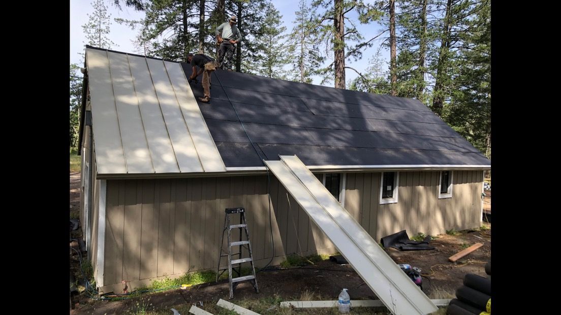 roofing on mountain home