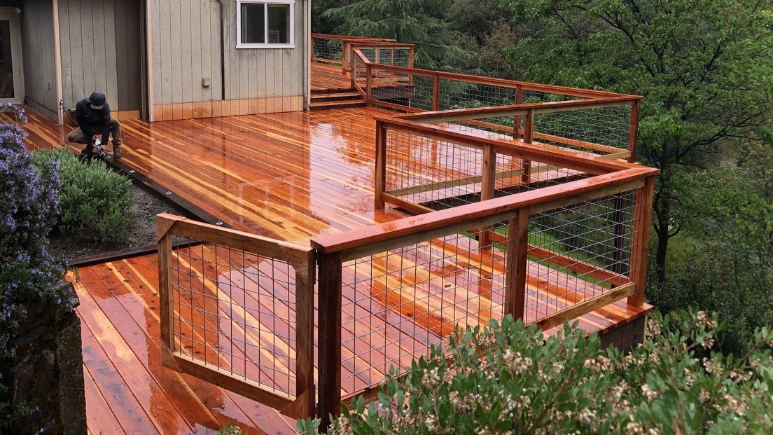 finished new deck build