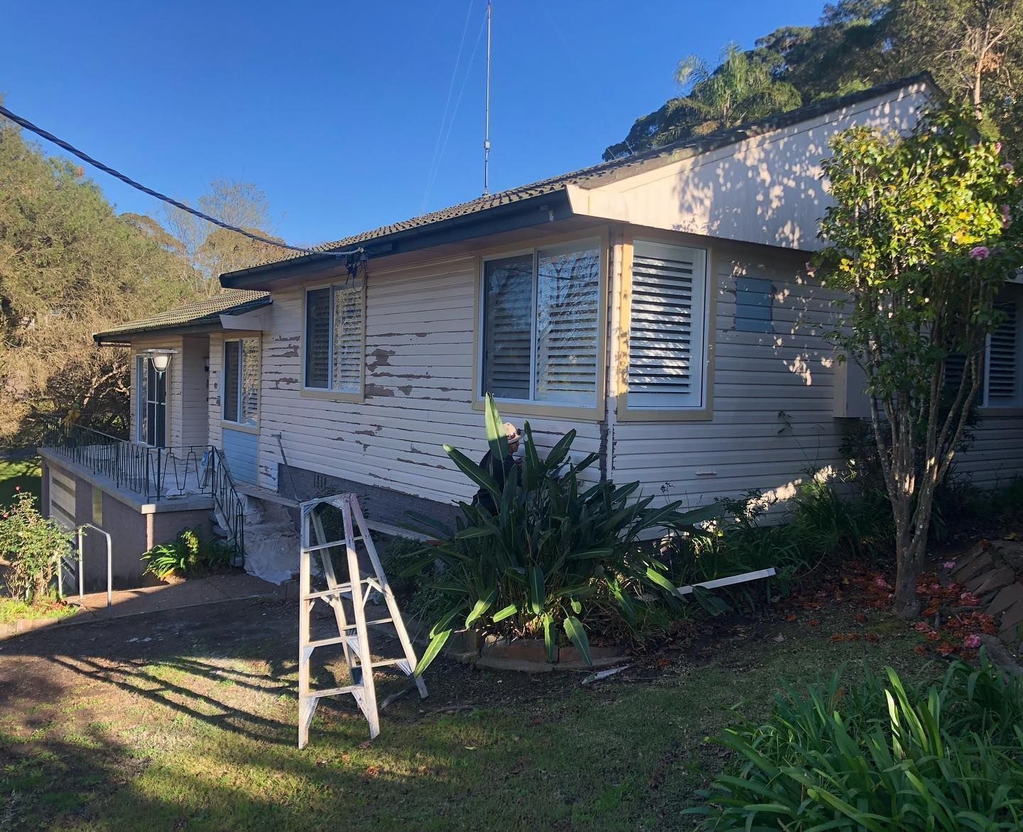 Outdoor Renovation Before — Painter in Booral, NSW