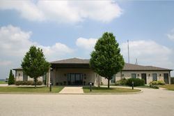 Exterior view of Mishler Funeral Home & Cremation Center in Milford, IN.