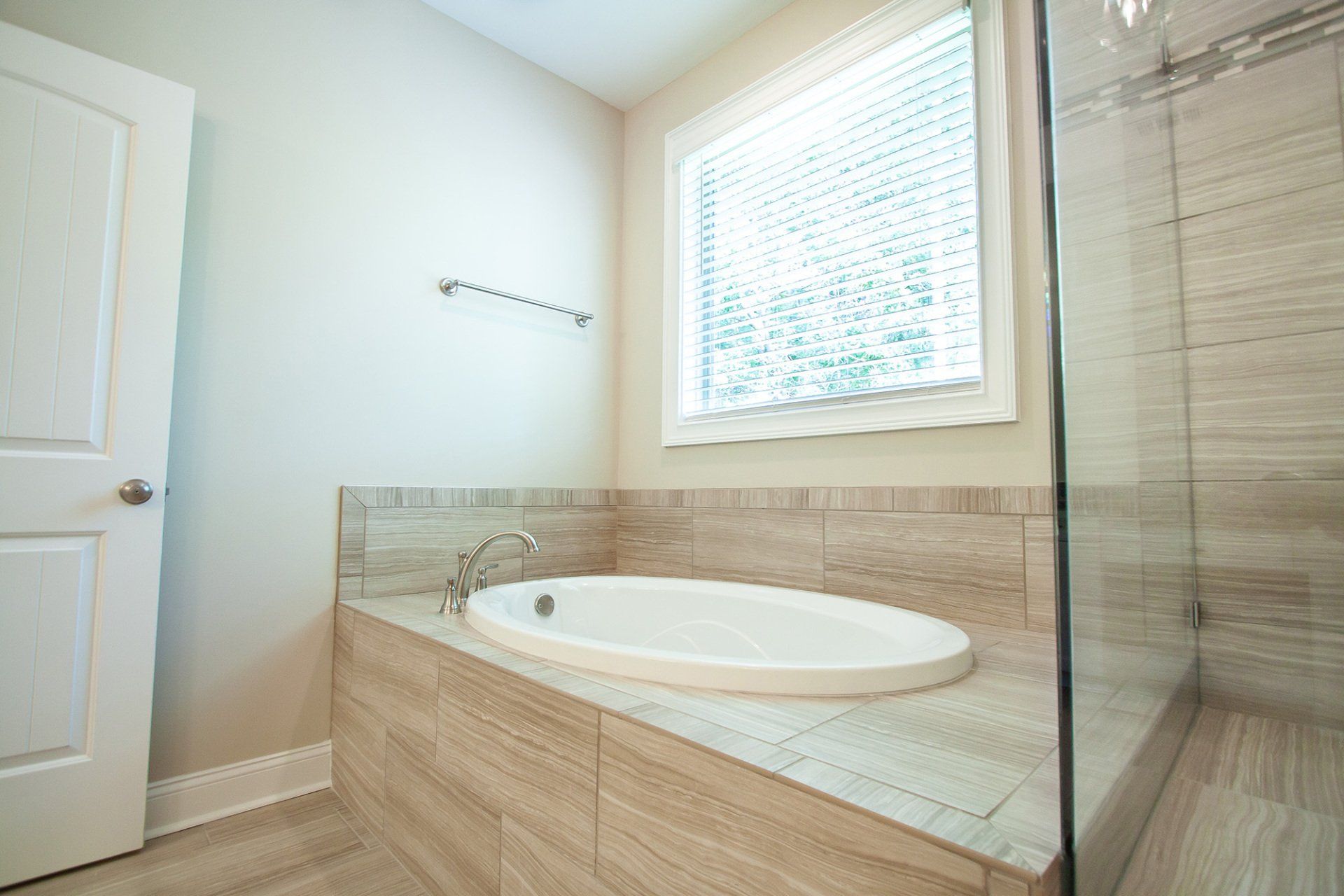 Primary Bathroom Separate Tub | Evermore Homes | Columbus, GA 31904