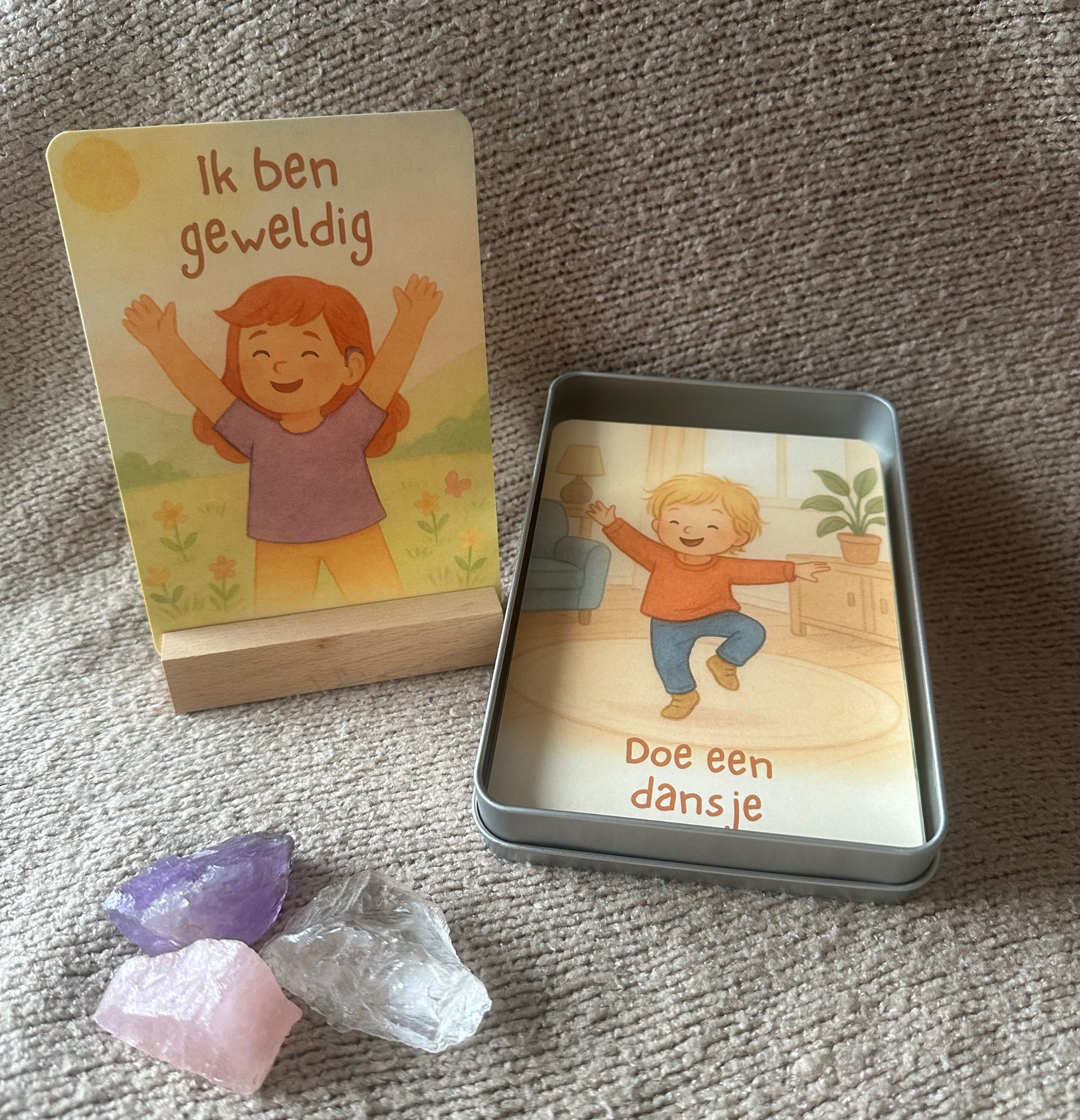 Affirmatiekaarten set