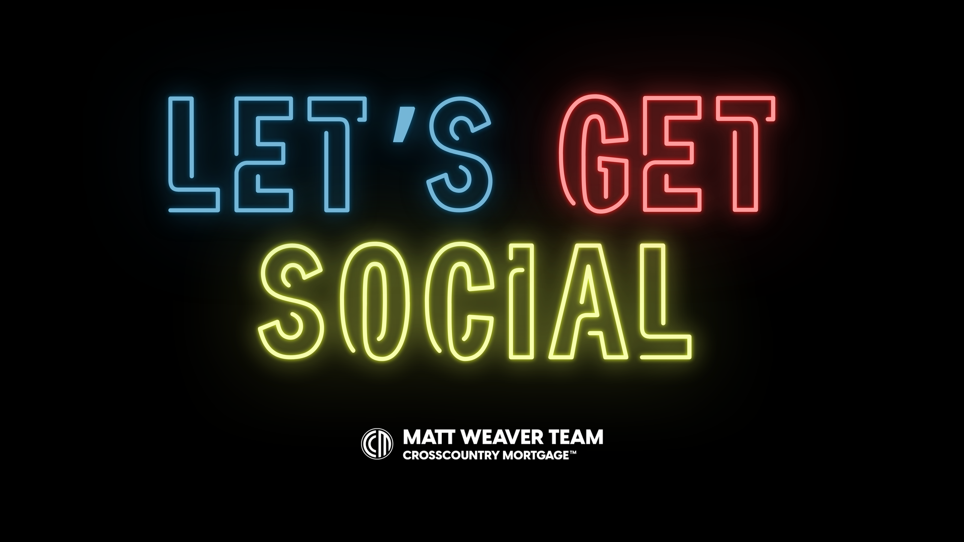 Amazing Lets Get Social Scene for Mobile