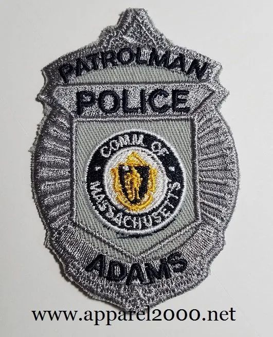 Patrolman Badge Patch