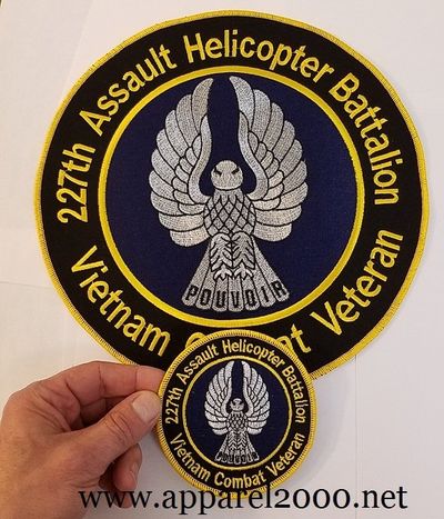 Custom Embroidery, Made in USA Patches