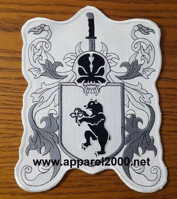Your desired patch coat of arms/patch/your motif/your own design/club