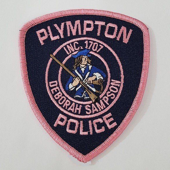 Pink Police Patches for Breast Cancer Awareness
