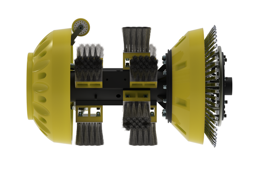 pipeline caliper tool for measuring internal diameter and detecting dents and deformation