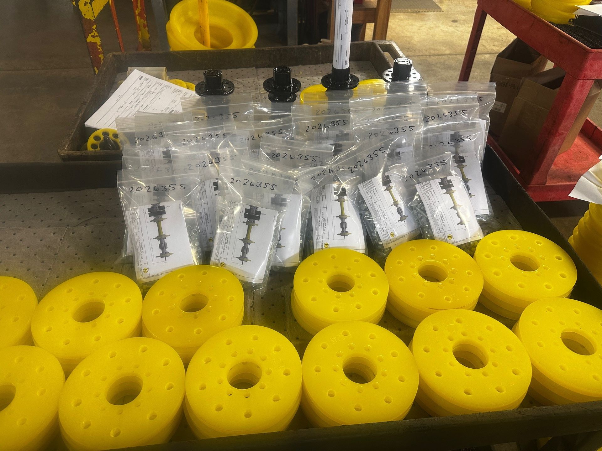 Small diameter rebuild kits