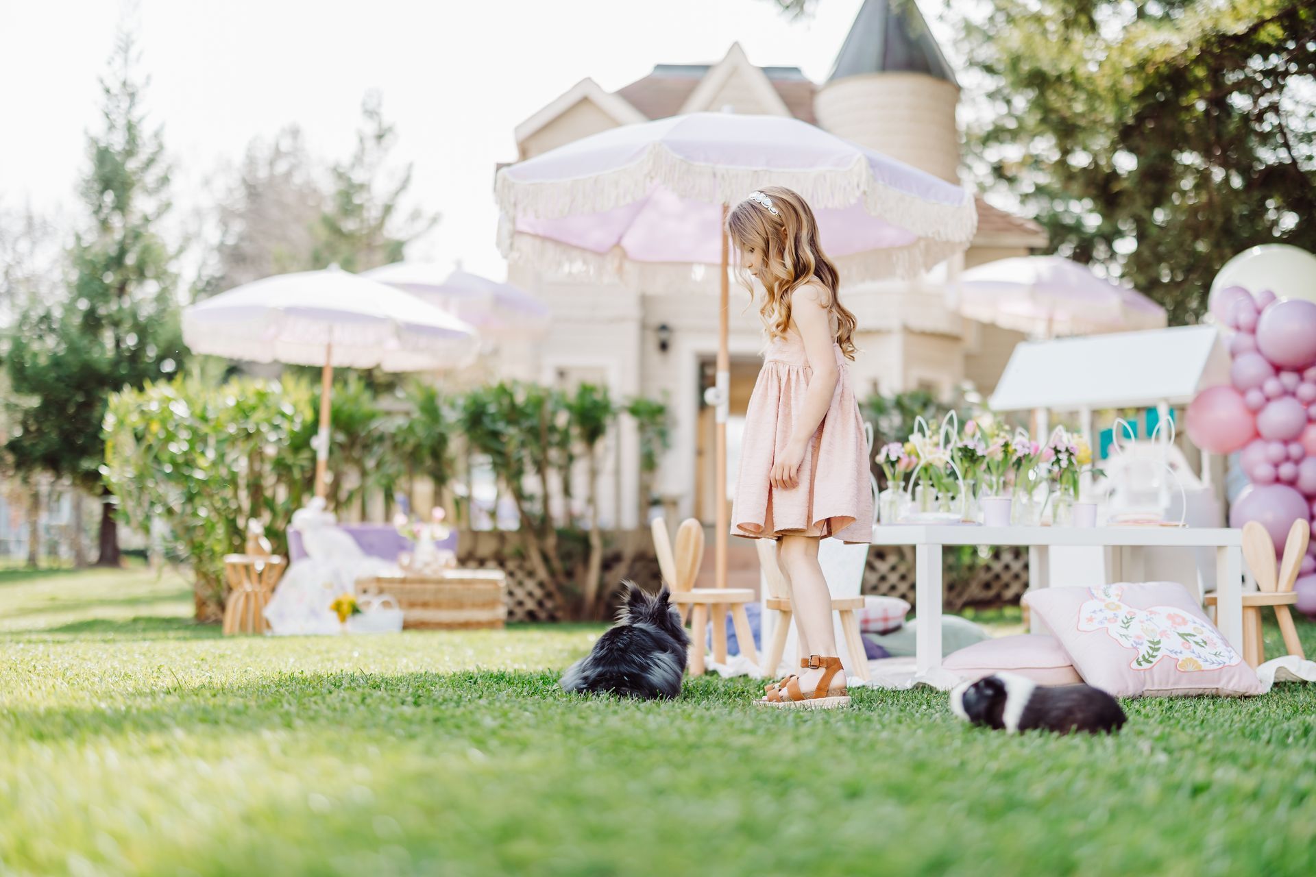 Birthday kids party at Chateau Coralini