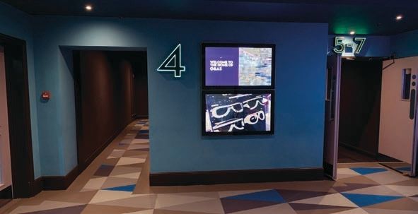 entertainment industry display