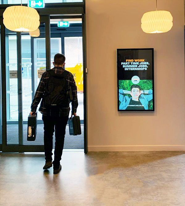 hospitality digital display