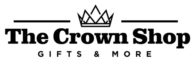 The Crown Shop logo with a crown icon above the text 