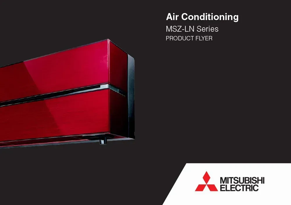 Flyer MSZ LN Brochure — Rapidcool Air Conditioning & Electrical In Dapto, NSW