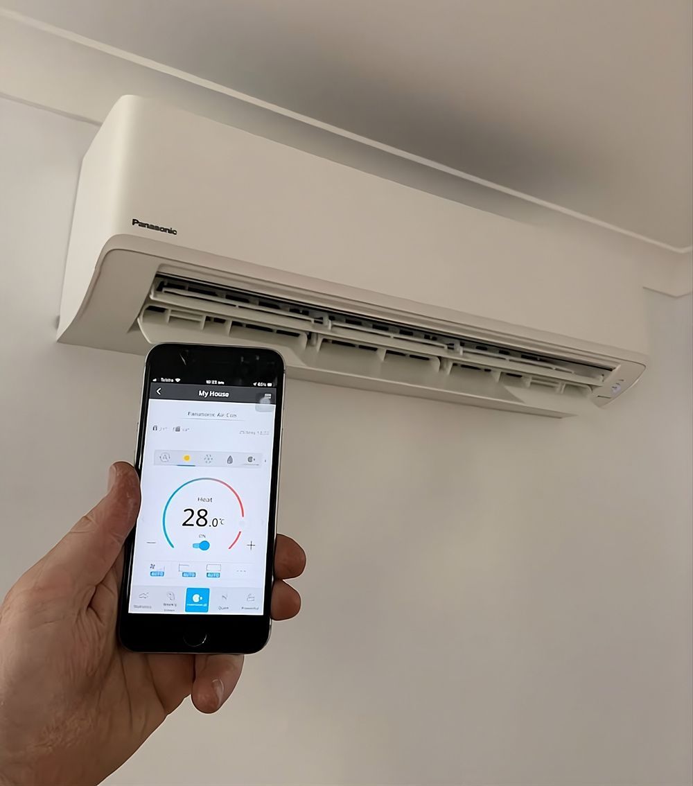 Air Conditioner Controlled on Mobile Phone