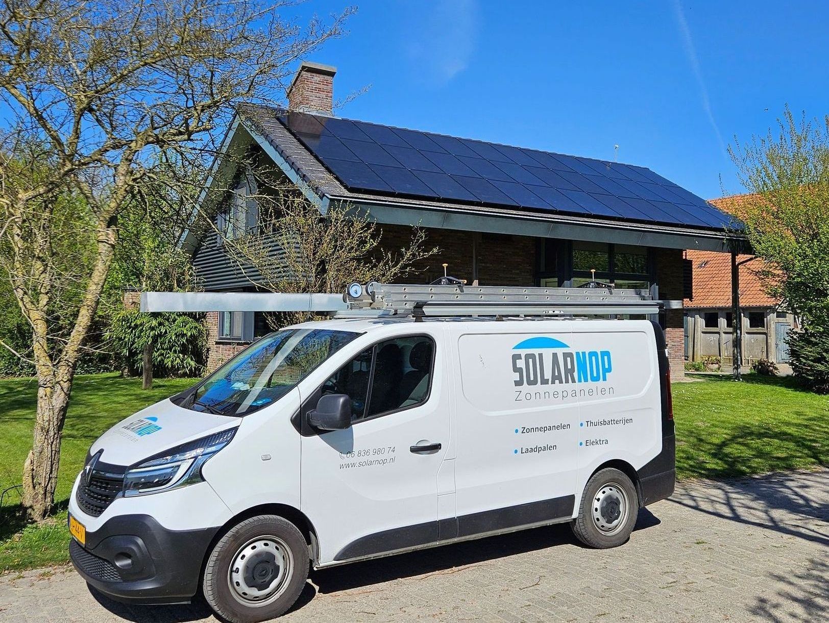 Zonnepanelen op woonhuis particulier