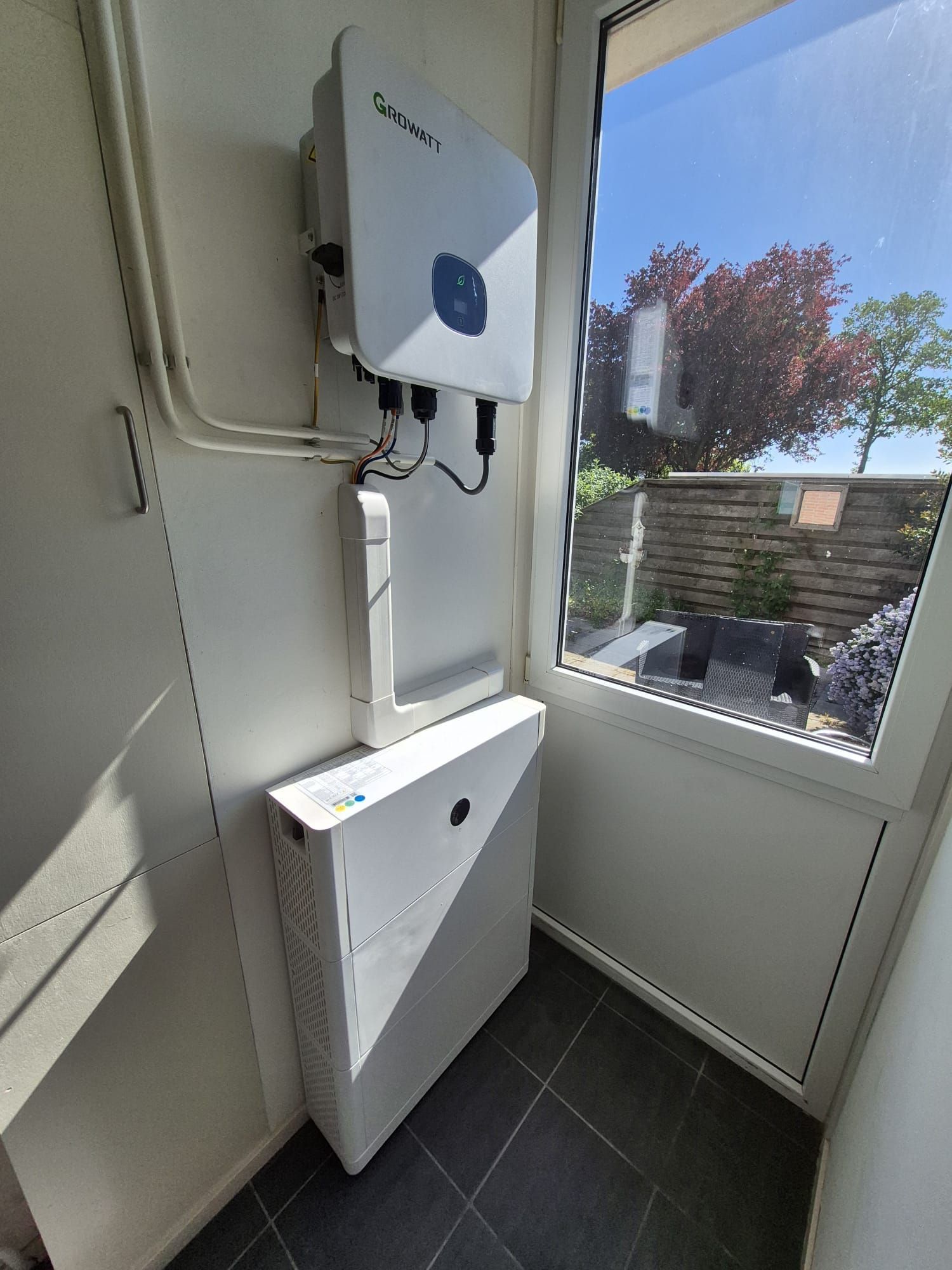 Thuisbatterij 10kWh in Rutten