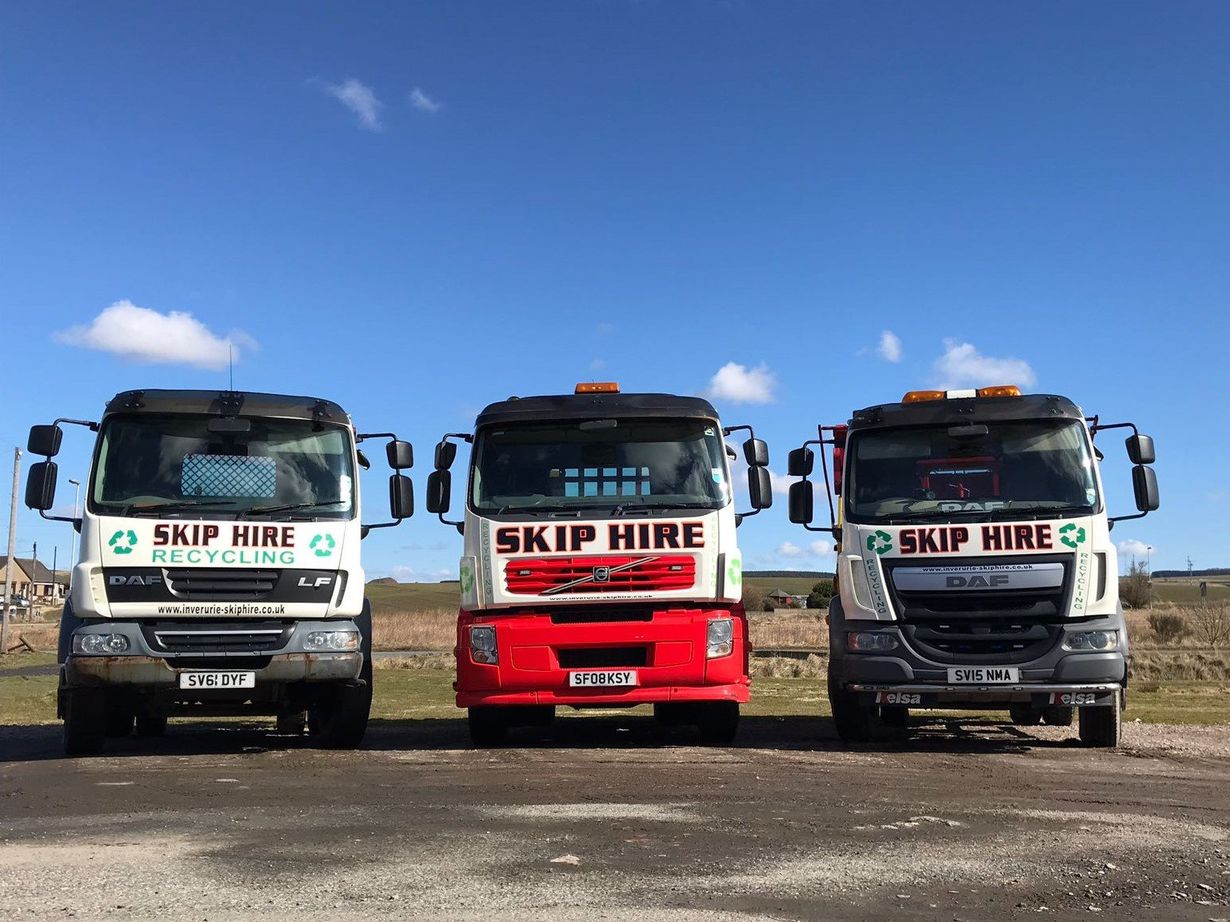 An established skip hire company