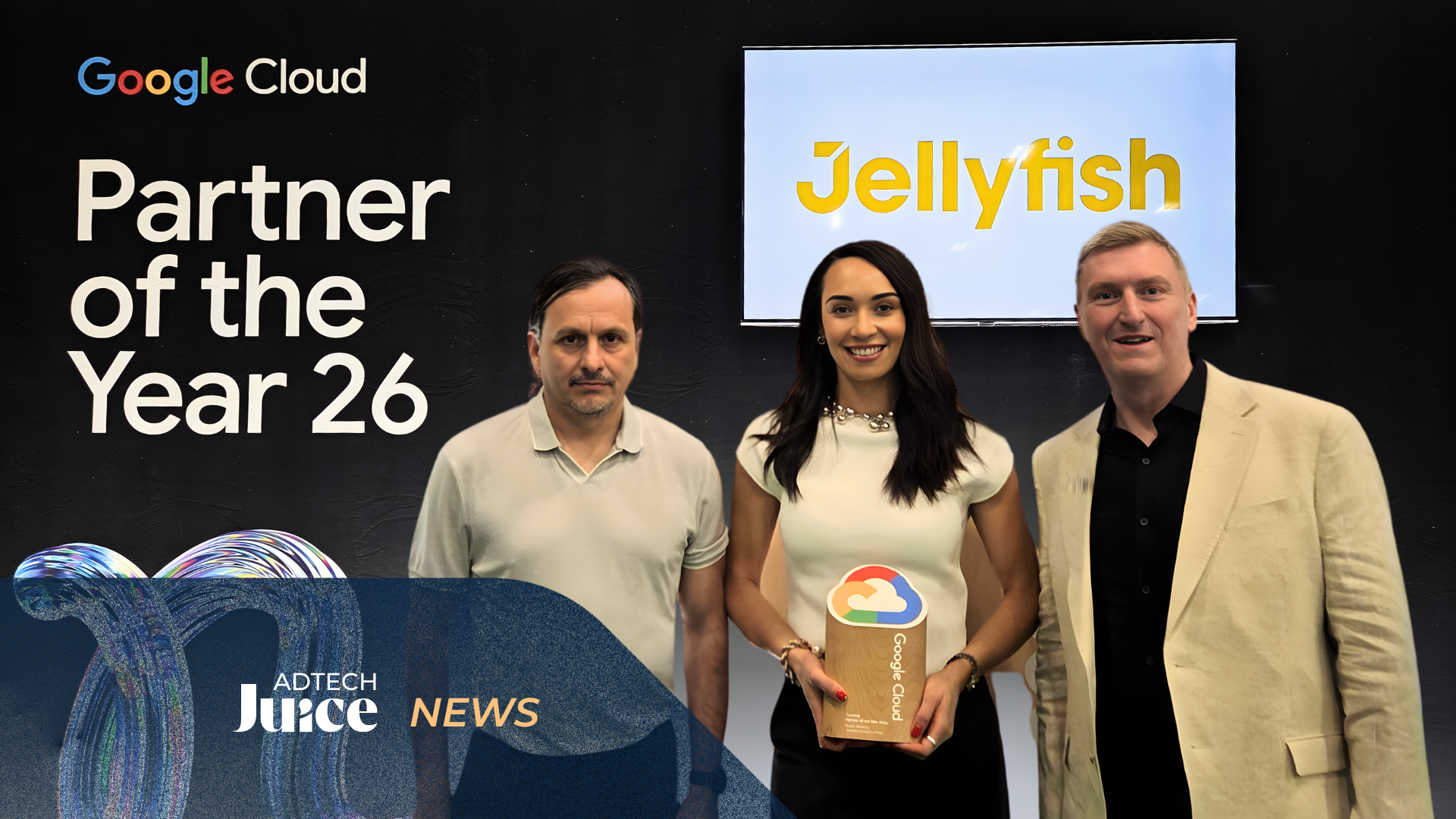 Jellyfish named 2026 Google Cloud Partner of the Year for training in North America | Adtech Juice