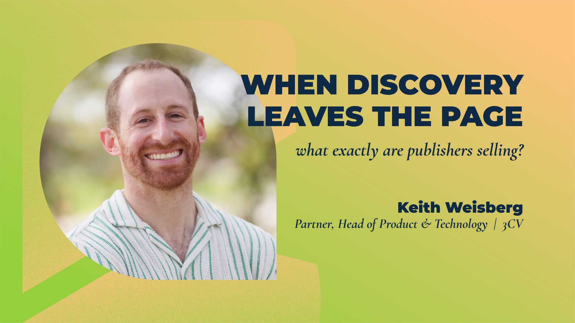 When discovery leaves the page, what exactly are publishers selling? | Adtech Juice