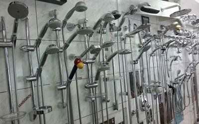 Esposizione rubinetti