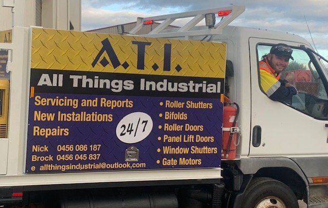 Truck With With Signs — All Things Industrial in Mackay, QLD 