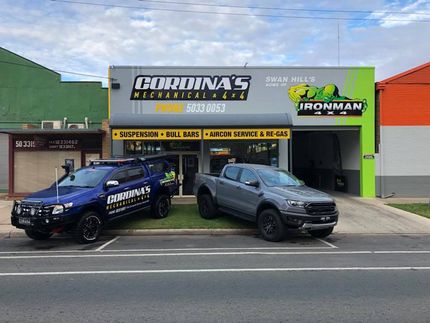 store front of Cordina's Mechanical & 4x4