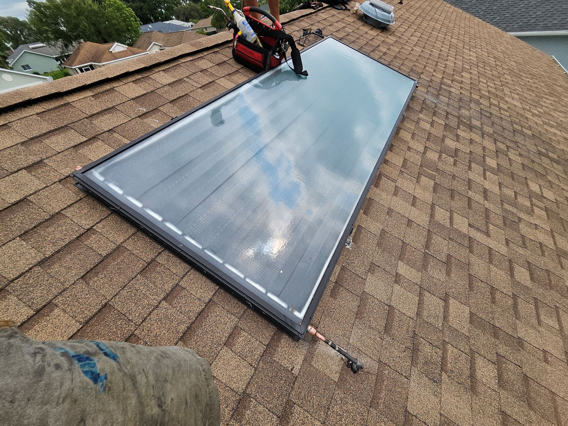 A House with a Lot of Pipes on the Side of it | Lecanto, FL | Innovative Solar Nature Coast