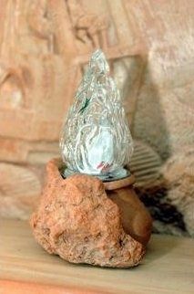 lumino a forma di fiamma