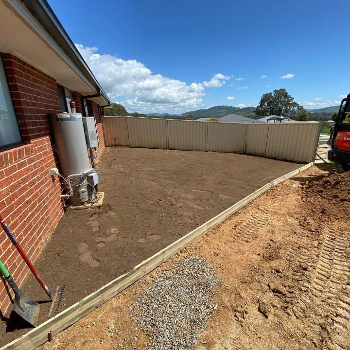 House With a Brick Wall and a Fence — Donaldson Plumbing & Excavations in Baranduda, VIC