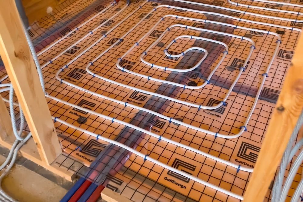 Radiant Floor Heating System Installation — Donaldson Plumbing & Excavations in Baranduda, VIC