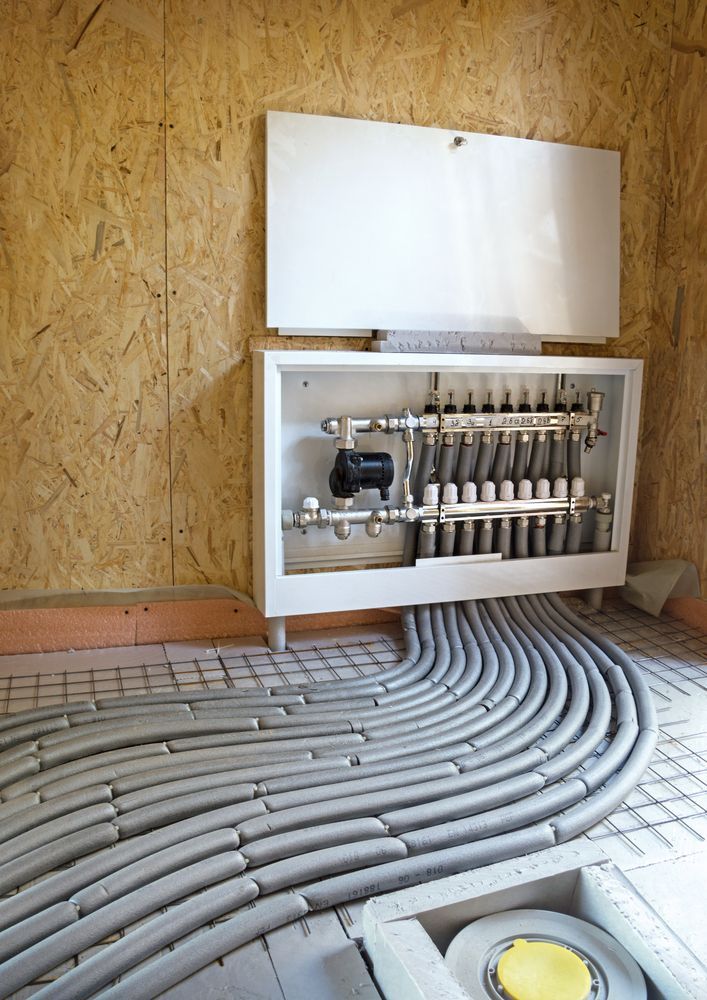 Radiant Floor Heating System — Donaldson Plumbing & Excavations in Baranduda, VIC