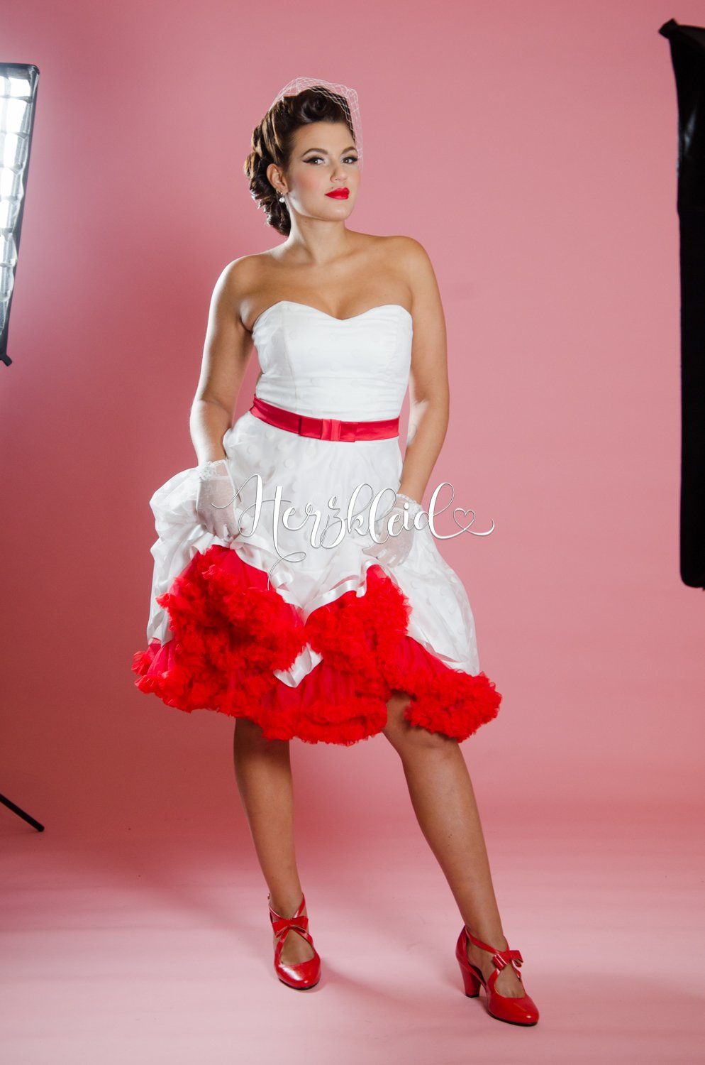 Brautkleid knielang