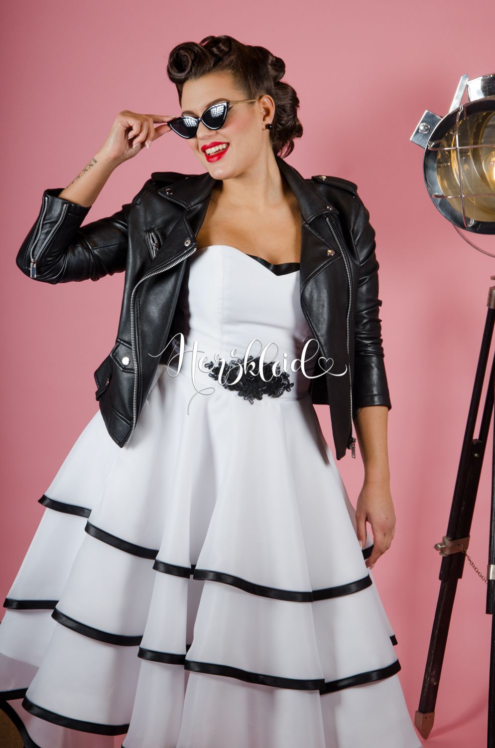 Brautkleid Gothic Isabella vorne