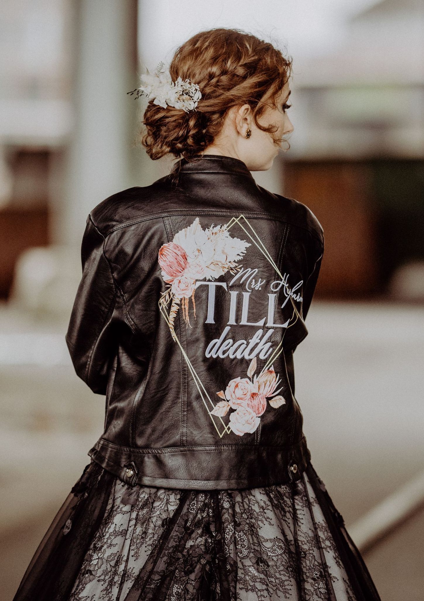 Brautjacke individuell gestalten