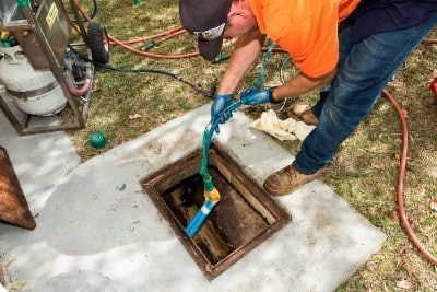 Nuflow Plumber checking underground pipes