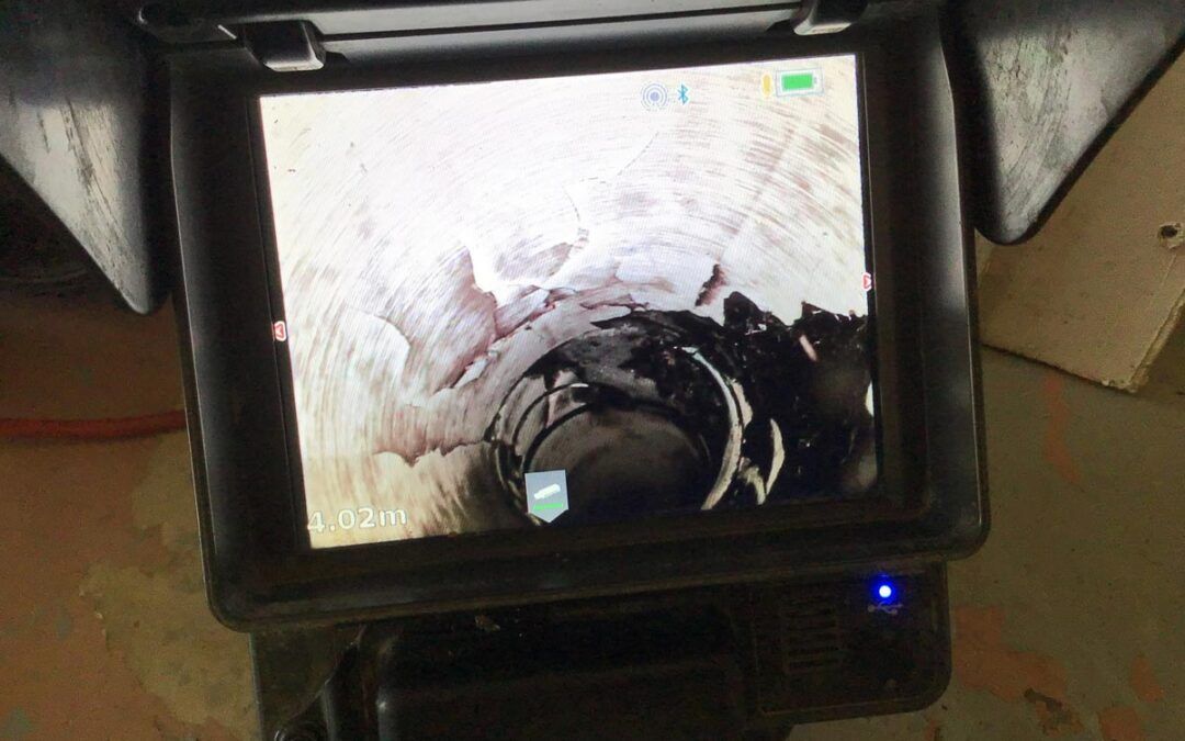 A Camera is Taking a Picture of a Pipe — FlowWise in Maroochydore, QLD
