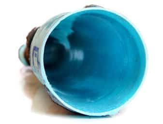 The Inside of a Blue Cup is Shown on a White Background — FlowWise in Maroochydore, QLD