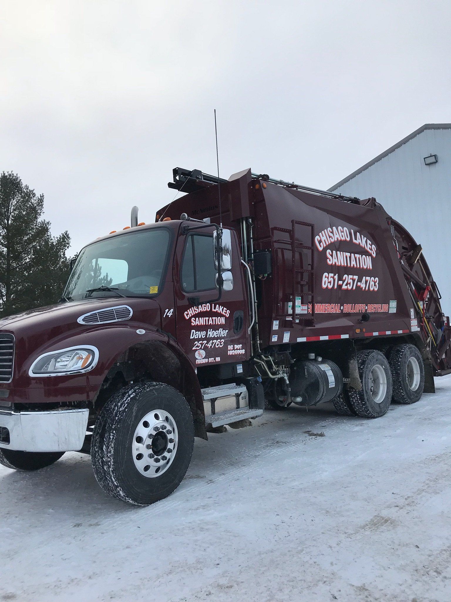 Chisago Lakes Sanitation Truck