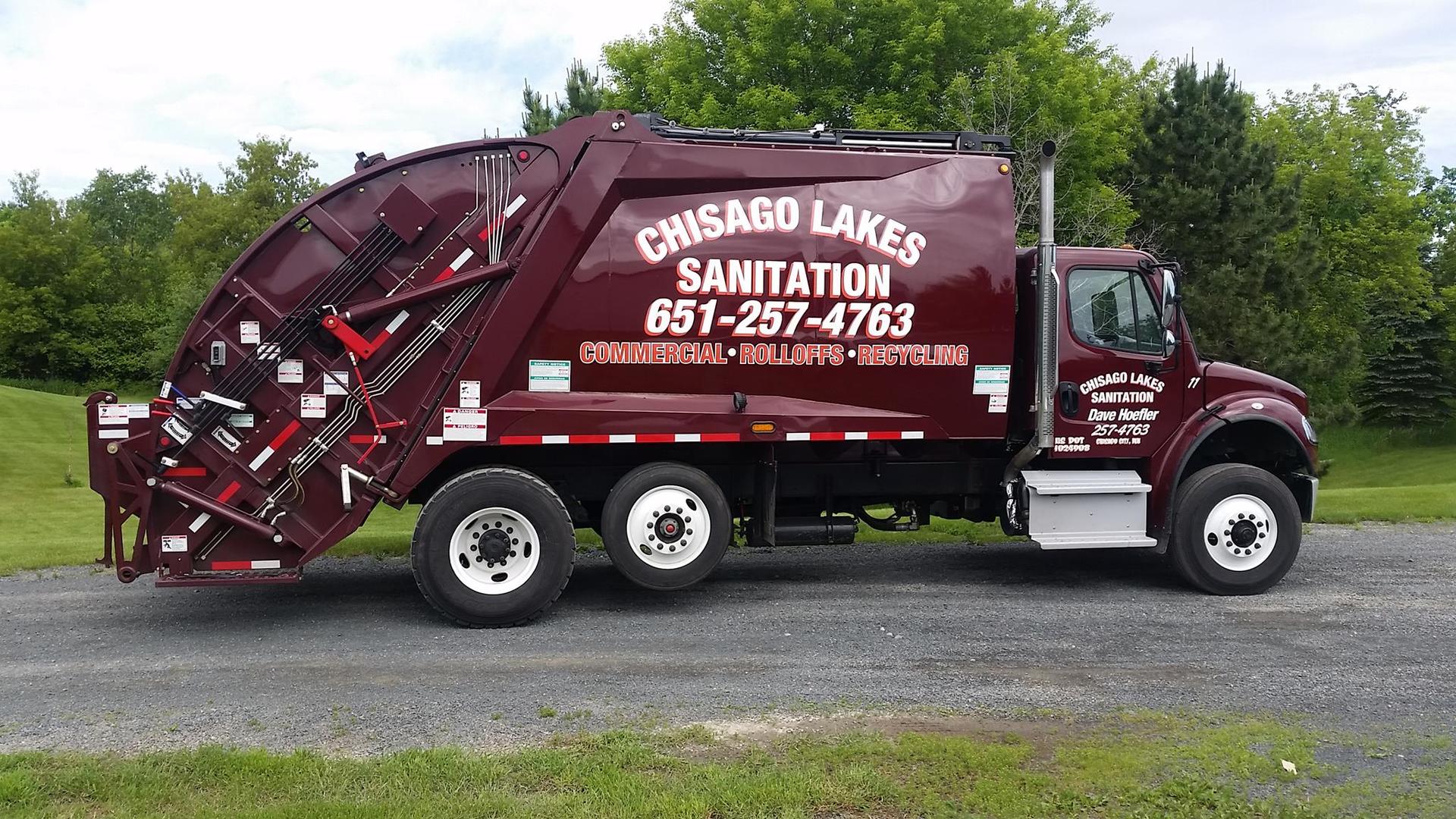 Chisago Lakes Sanitation Truck